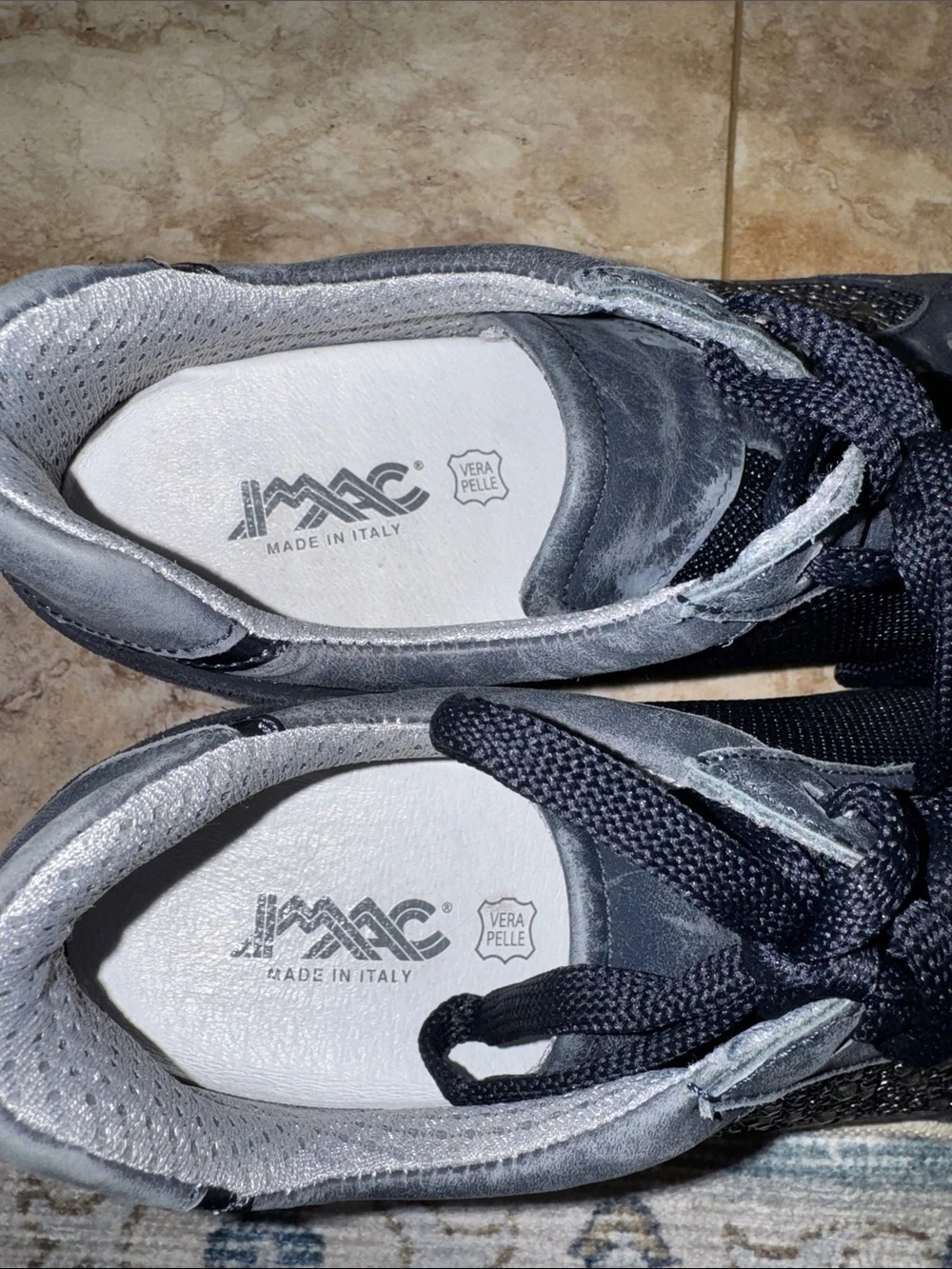 IMAC  Women's Navy sneakers